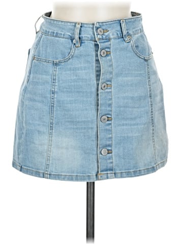 Love Tree Denim Skirt (view 1)