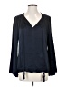 Drew Blue Long Sleeve Blouse Size S - photo 1