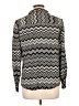 Missoni For Target Chevron-herringbone Silver Long Sleeve Blouse Size L - photo 2