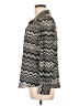 Missoni For Target Chevron-herringbone Silver Long Sleeve Blouse Size L - photo 5