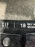 Gap Black Jeans Size 18 - photo 4