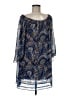 Alice + Olivia 100% Polyester Paisley Blue Cocktail Dress Size M - photo 1