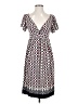 Max Studio Print Burgundy Casual Dress Size S - photo 1