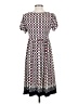 Max Studio Print Burgundy Casual Dress Size S - photo 2