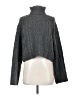Open Edit Gray Turtleneck Sweater Size XXS - photo 1