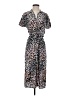 Veronica Beard Animal Print Brown Casual Dress Size 0 - photo 1