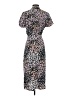 Veronica Beard Animal Print Brown Casual Dress Size 0 - photo 2