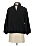 FinFun 100% Polyester Black 3/4 Sleeve Blouse Size S - photo 2