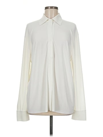 Norma Kamali Long Sleeve Blouse (view 1)