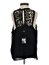 Analili 100% Polyester Floral Black Sleeveless Blouse Size S - photo 2