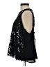 Analili 100% Polyester Floral Black Sleeveless Blouse Size S - photo 5