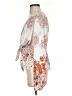 Free People 100% Polyester Orange Long Sleeve Blouse Size XS - photo 5