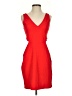 Express Solid Red Cocktail Dress Size S - photo 1