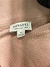Sunspel 100% Cotton Solid Pink Track Jacket Size M - photo 6