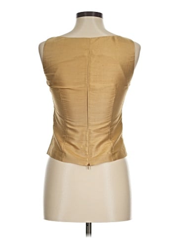 Silk Box Sleeveless Blouse (view 2)