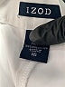 IZOD 100% Polyester White Casual Skirt Size 16 - photo 4