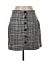 Abercrombie & Fitch Houndstooth Gray Casual Skirt Size S - photo 1