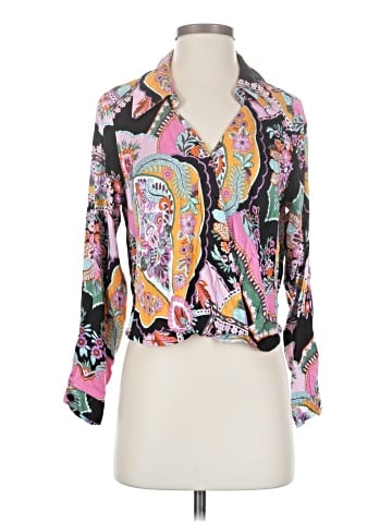 Rachel Zoe Tjx 3/4 Sleeve Blouse - front