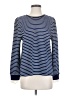 Periwinkle Stripes Blue Pullover Sweater Size S - photo 1