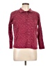 Northcrest Paisley Burgundy Long Sleeve Button-Down Shirt Size L - photo 1