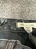 Madewell 100% Cotton Black Gray Jeans Size 24 waist - photo 7