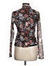 Assorted Brands Floral Black Long Sleeve Blouse Size M - photo 2