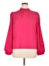 MELLODAY 100% Polyester Pink Long Sleeve Blouse Size XL - photo 1