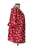 Shein Curve 100% Polyester Red Short Sleeve Blouse Size 12 Plus (0) - photo 4