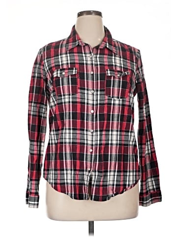Cato Long Sleeve Button-Down Shirt (view 1)