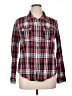 Cato Plaid Red Long Sleeve Button-Down Shirt Size XL - photo 1
