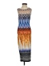 Bebe Graphic Blue Cocktail Dress Size XXS - photo 1