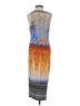 Bebe Graphic Blue Cocktail Dress Size XXS - photo 2