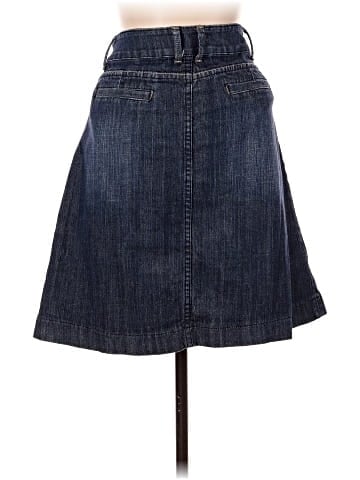 DownEast Basics Denim Skirt (view 2)