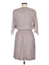 MSK Metallic Silver Casual Dress Size M - photo 2