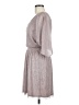 MSK Metallic Silver Casual Dress Size M - photo 5