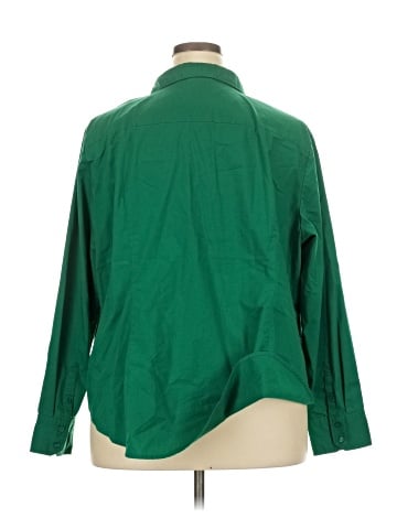 Worthington 3/4 Sleeve Button-Down Shirt (view 2)