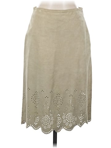 Banana Republic Leather Skirt (view 1)