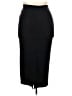Vintage Studio 100% Spandex Solid Black Formal Skirt Size M - photo 2