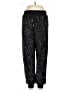 Impressions 100% Polyester Stars Black Sweatpants Size M - photo 1