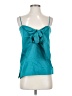 Lewit 100% Cotton Teal Sleeveless Blouse Size XS - photo 1