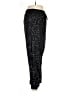 Impressions 100% Polyester Stars Black Sweatpants Size M - photo 4