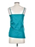 Lewit 100% Cotton Teal Sleeveless Blouse Size XS - photo 2