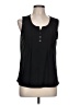 Diana Belle Black Sleeveless Blouse Size L - photo 1