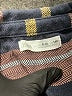 Zara Stripes Brown Long Sleeve Button-Down Shirt Size 9 - 10 - photo 3