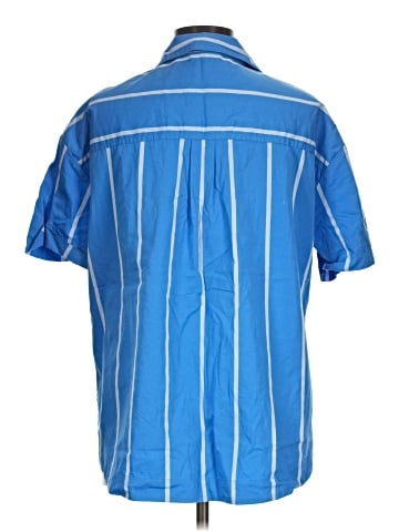 a.n.a. A New Approach Short Sleeve Button-Down Shirt (view 2)