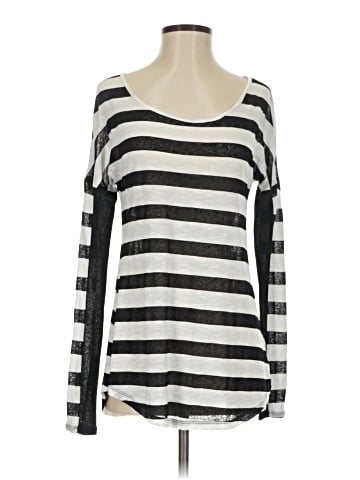 Painted Threads Long Sleeve Top (view 1)