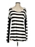Painted Threads Silver Long Sleeve Top Size S - photo 1