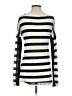 Painted Threads Silver Long Sleeve Top Size S - photo 2