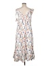 Unbranded Print White Casual Dress Size XL - photo 2