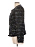 Venus 100% Polyester Tweed Black Jacket Size 10 - photo 5